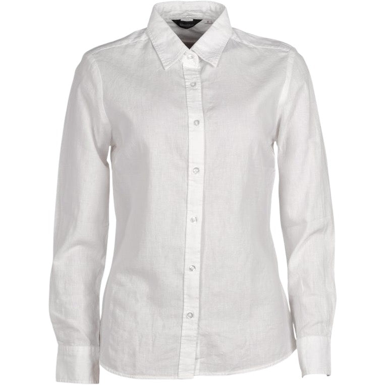 identitee Floyd Womens Long-Sleeve Linen Cotton Shirt