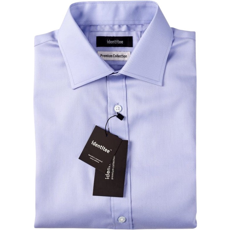 identitee Kingston Mens Kingston 100% Cotton Premium Traveller Business Shirt