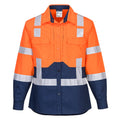 Portwest Ladies Hi-Vis Stretch Long Sleeve Shirt