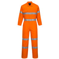 Prime Mover Lightweight Orange Coveralls with Tape