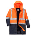 Prime Mover Fleece Lined Rain Jacket with Tape