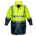 Prime Mover Fleece Lined Rain Jacket with Tape