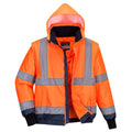 Portwest Hi-Vis Essential 2-in-1 Bomber Jacket with tape