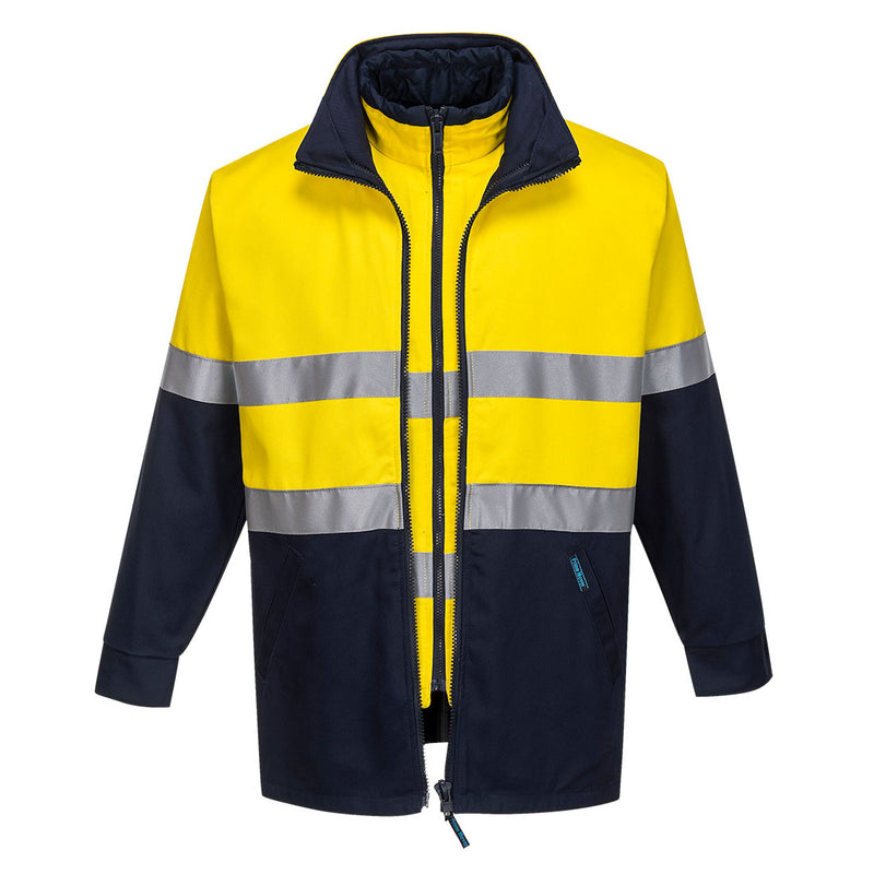 Prime Mover Hume 100% Cotton 4-in-1 Jacket