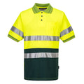 Prime Mover Short Sleeve Cotton Comfort Polo with Tape