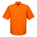 Prime Mover Hi-Vis Lightweight Short Sleeve Shirt