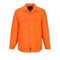 Prime Mover Hi-Vis Regular Weight Long Sleeve Shirt