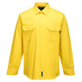 Prime Mover Hi-Vis Regular Weight Long Sleeve Shirt