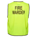 Prime Mover  Fire Warden Hi-Vis Vest Class D