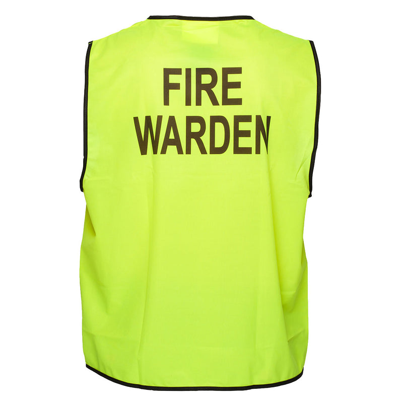 Prime Mover  Fire Warden Hi-Vis Vest Class D