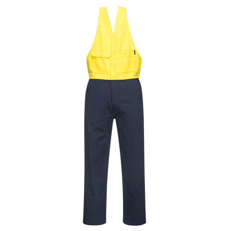 Prime Mover Regular Weight Action Back Overalls