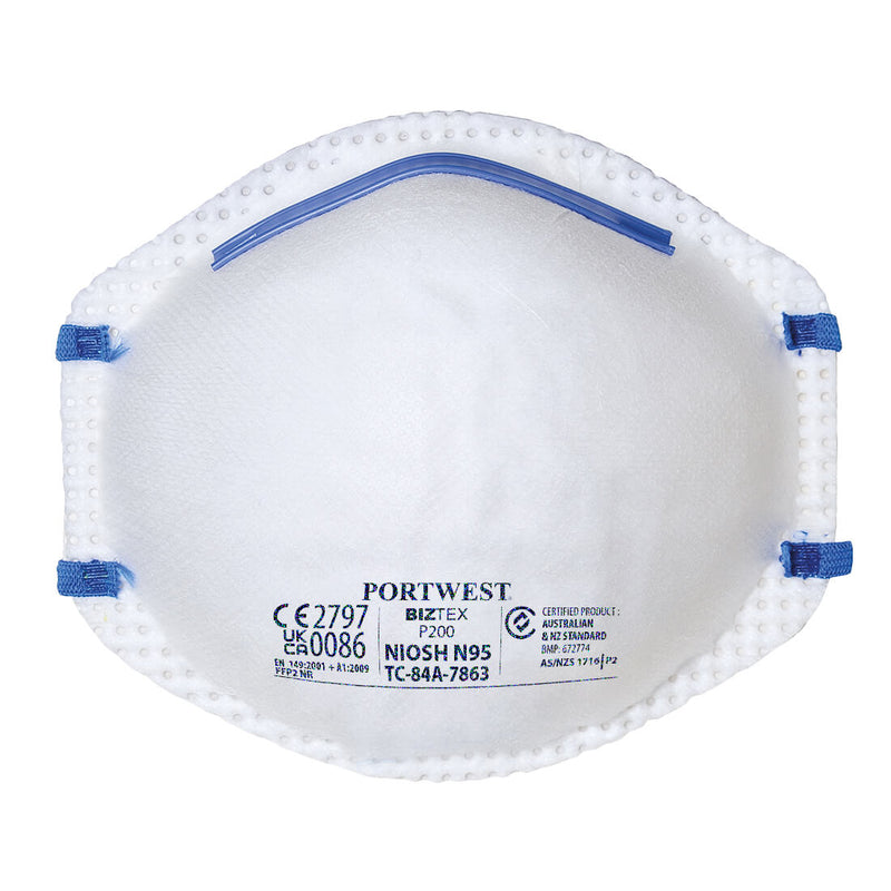 Portwest FFP2 Dust Mist Respirator