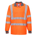 Portwest Hi-Vis Long Sleeved Polo