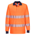 Portwest PW3 Hi-Vis Polo Shirt L/S