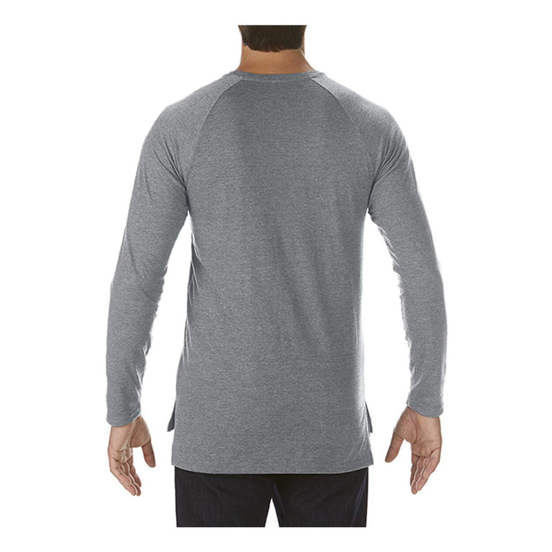 Gildan Adult Lightweight Long & Lean Long Sleeve Raglan T-Shirt