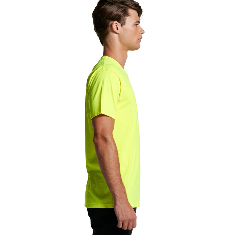 AS Colour Mens Block Tee (Safety Colours)