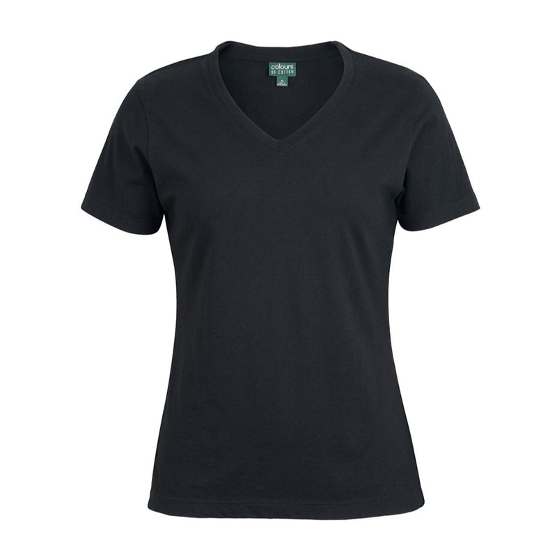 Colours of Cotton Ladies V-Neck Tee