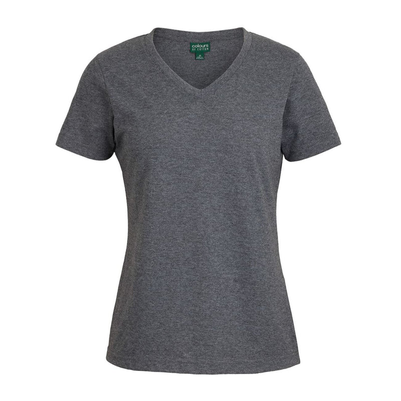 Colours of Cotton Ladies V-Neck Tee