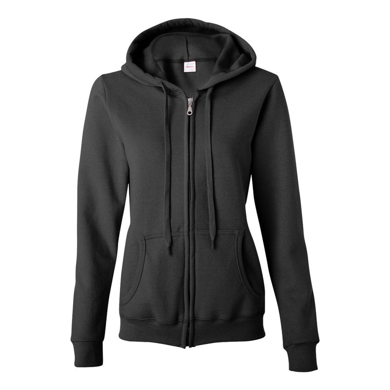 Gildan Heavy Blend Ladies Full Zip Hooded Sweatshirt