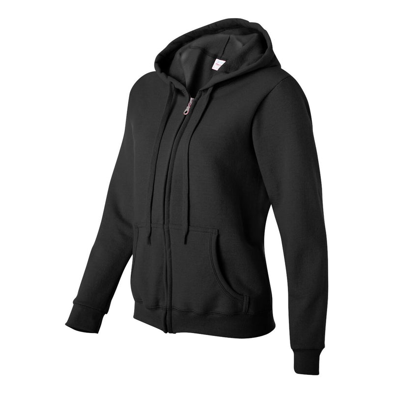 Gildan Heavy Blend Ladies Full Zip Hooded Sweatshirt