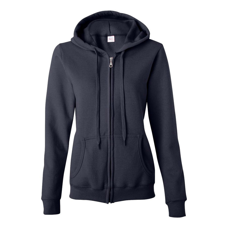 Gildan Heavy Blend Ladies Full Zip Hooded Sweatshirt