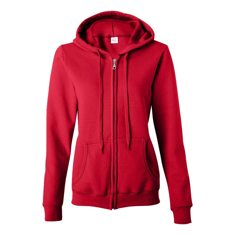 Gildan Heavy Blend Ladies Full Zip Hooded Sweatshirt