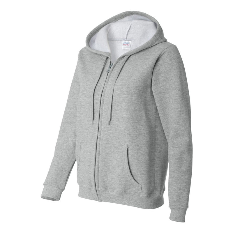 Gildan Heavy Blend Ladies Full Zip Hooded Sweatshirt