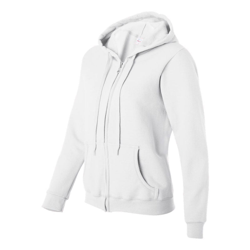 Gildan Heavy Blend Ladies Full Zip Hooded Sweatshirt