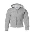 Gildan Heavy Blend Youth Full Zip Hooded Sweatshirt