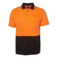 JB's Wear Adults and Kids Hi Vis Non Cuff Traditional Polo
