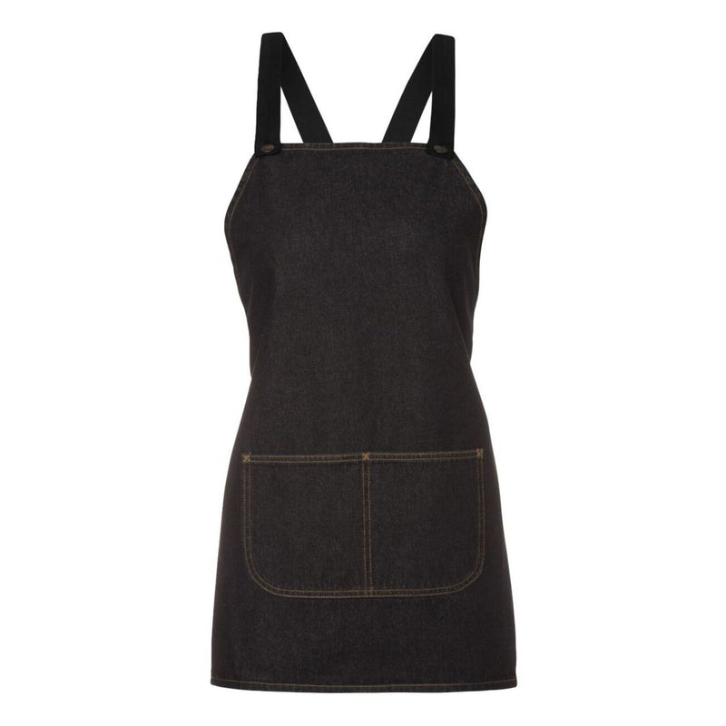 JB's Wear Cross Back 65x71 Bib Denim Apron (Without Strap)