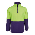 JB's Wear Hi Vis 1/2 Zip Polar Fleece