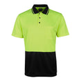 JB's Wear Hi Vis Jacquard Non Cuff Polo