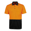 JB's Wear Hi Vis Jacquard Non Cuff Polo