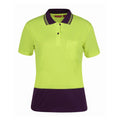 JB's Wear Hi Vis Ladies S/S Jacquard Polo