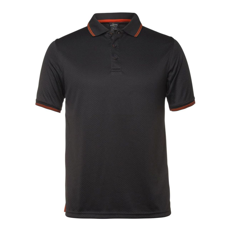 JB's Wear Jacquard Contrast Polo