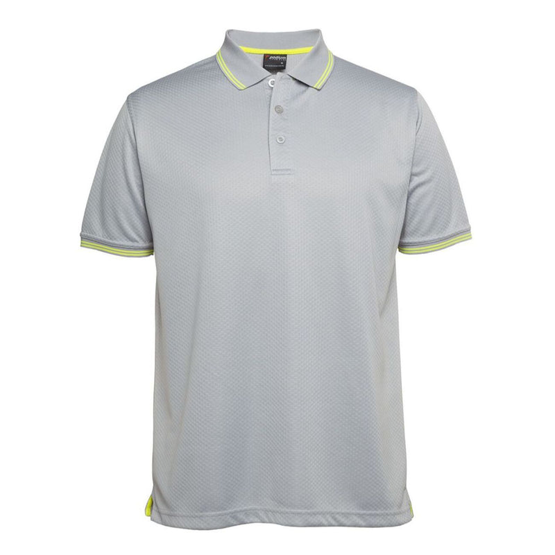 JB's Wear Jacquard Contrast Polo