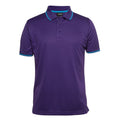 JB's Wear Jacquard Contrast Polo