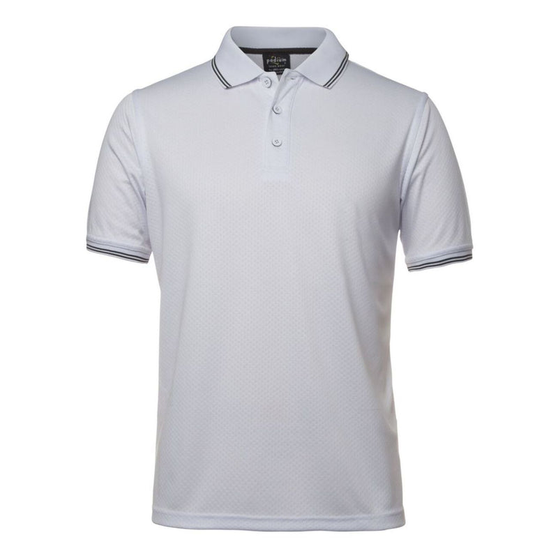 JB's Wear Jacquard Contrast Polo