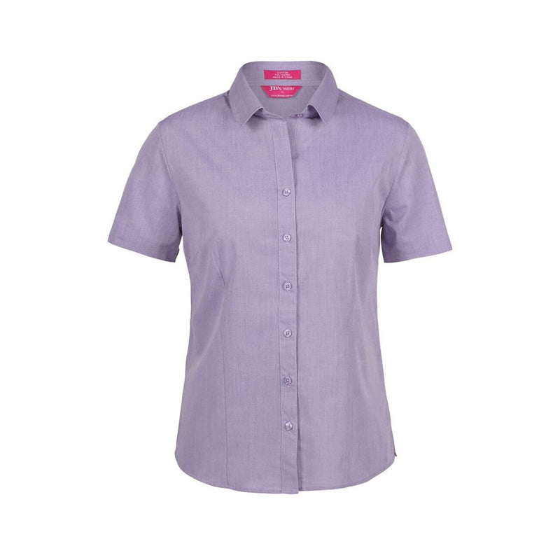 JB's Wear Ladies Classic S/S Fine Chambray Shirt