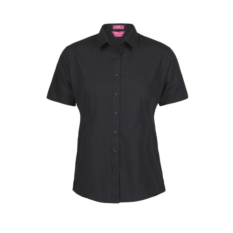 JB's Wear Ladies Classic S/S Poplin Shirt