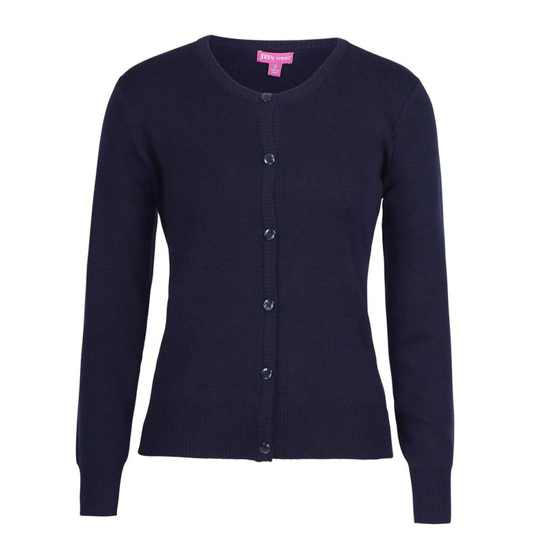 JB's Wear Ladies Corporate Crew Neck Cardigan