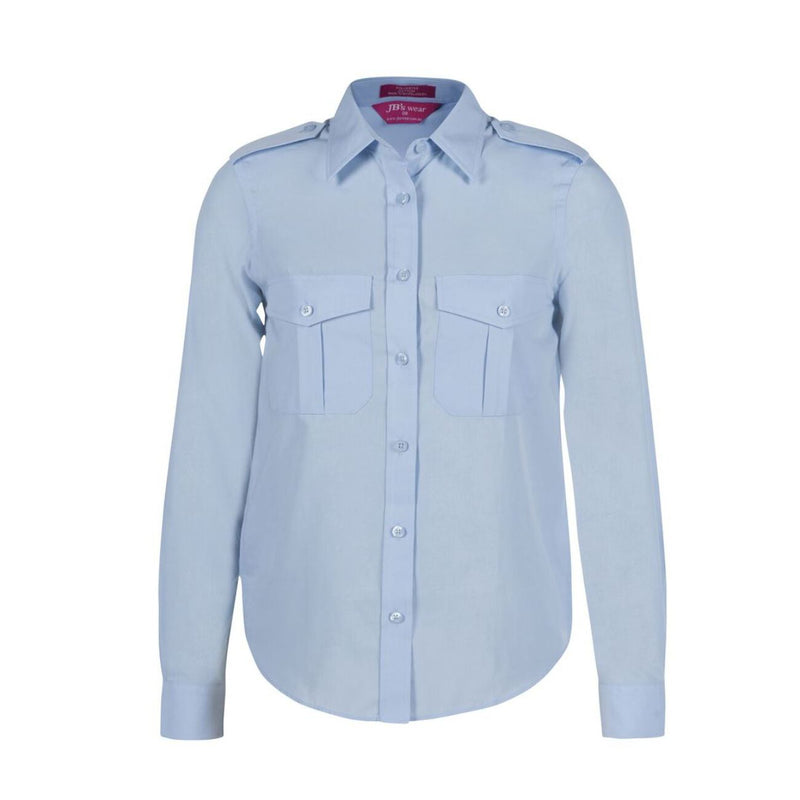 JB's Wear Ladies Epaulette Shirt L/S