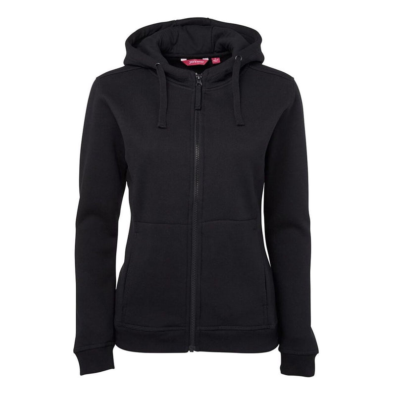 JB's Wear Ladies Full Zip Fleece Hoodie