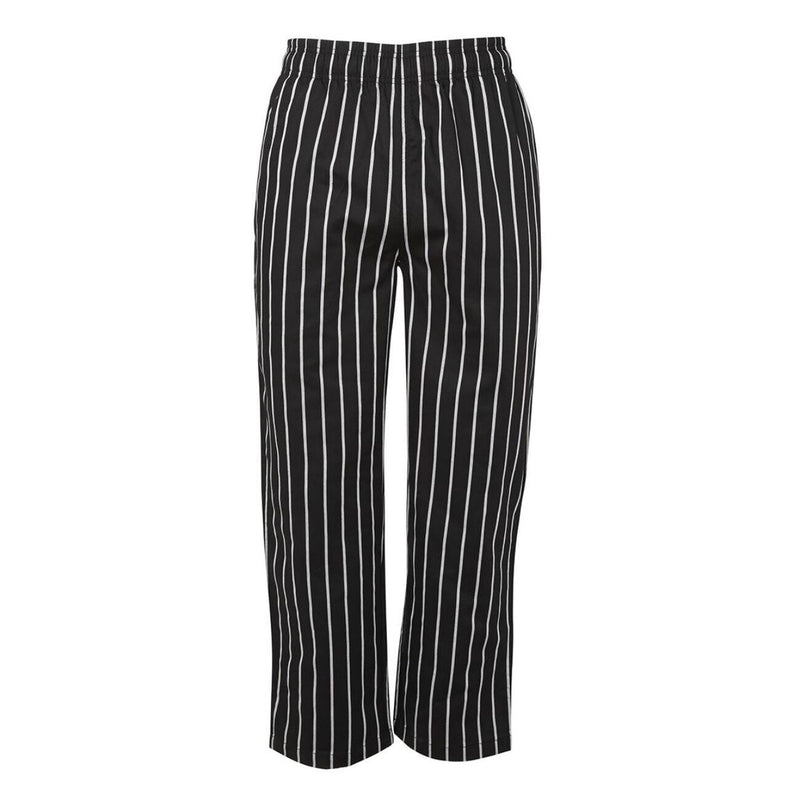 JB's Wear Striped Chef's Pant